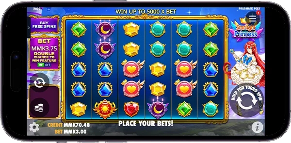 Starlight Princess Mobile Gameplay
